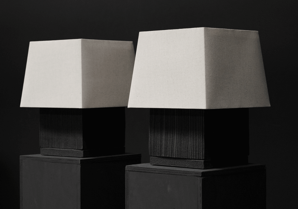 Raw Square Lamp