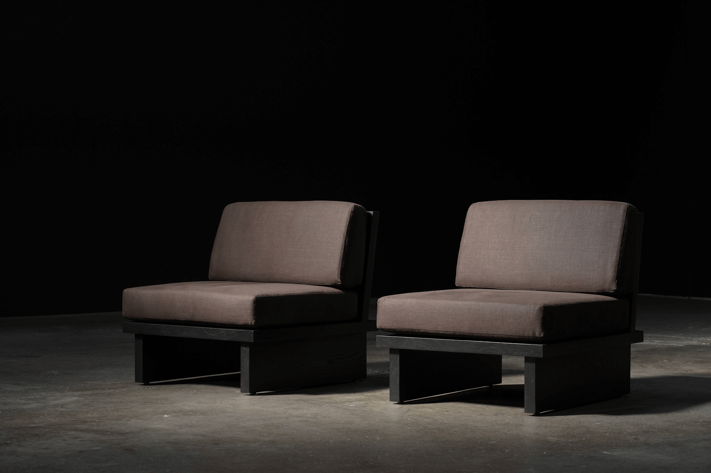 BASK Oak Lounge Chairs, by Studio Vushyan