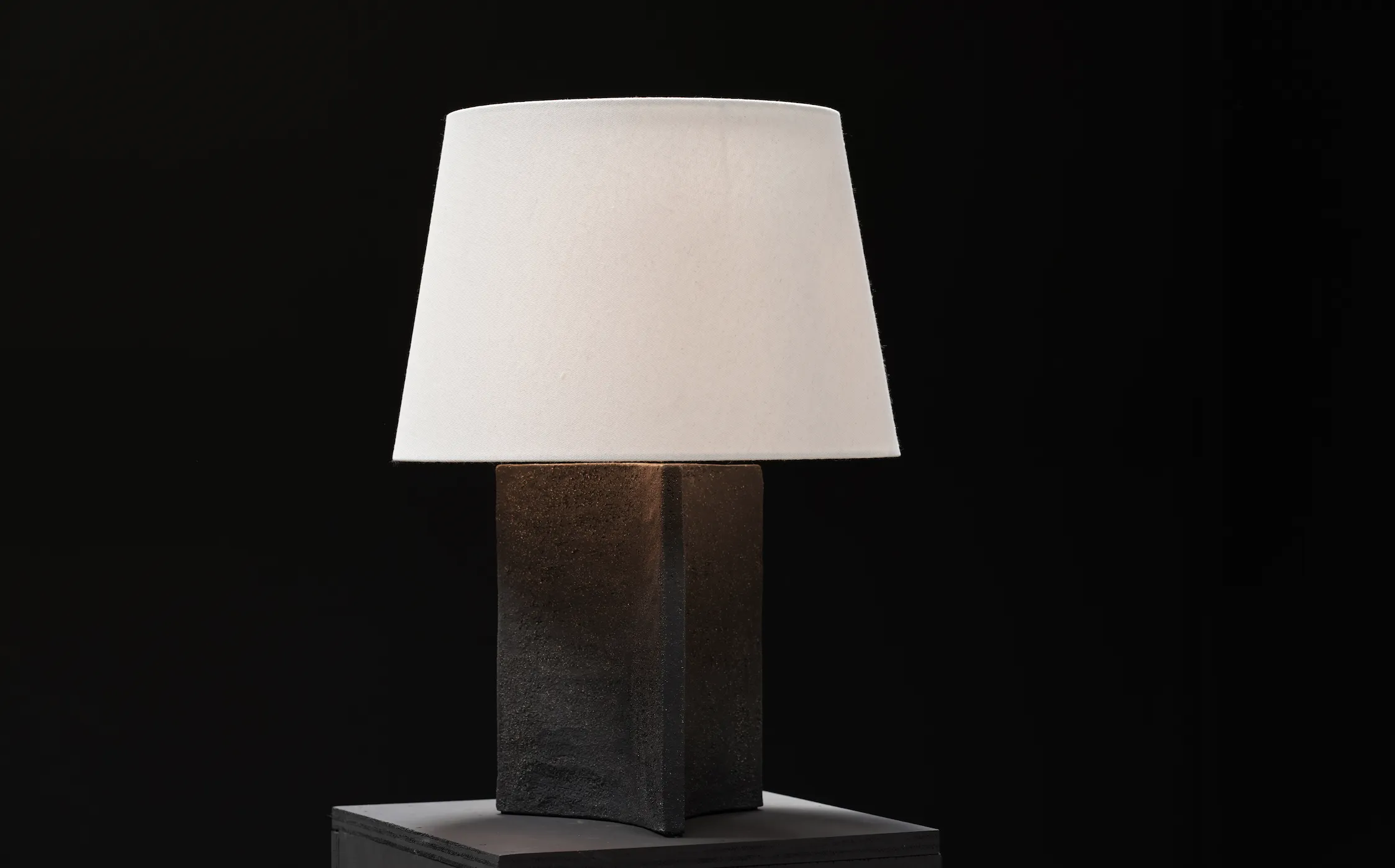 Small Tri Lamp, Raw