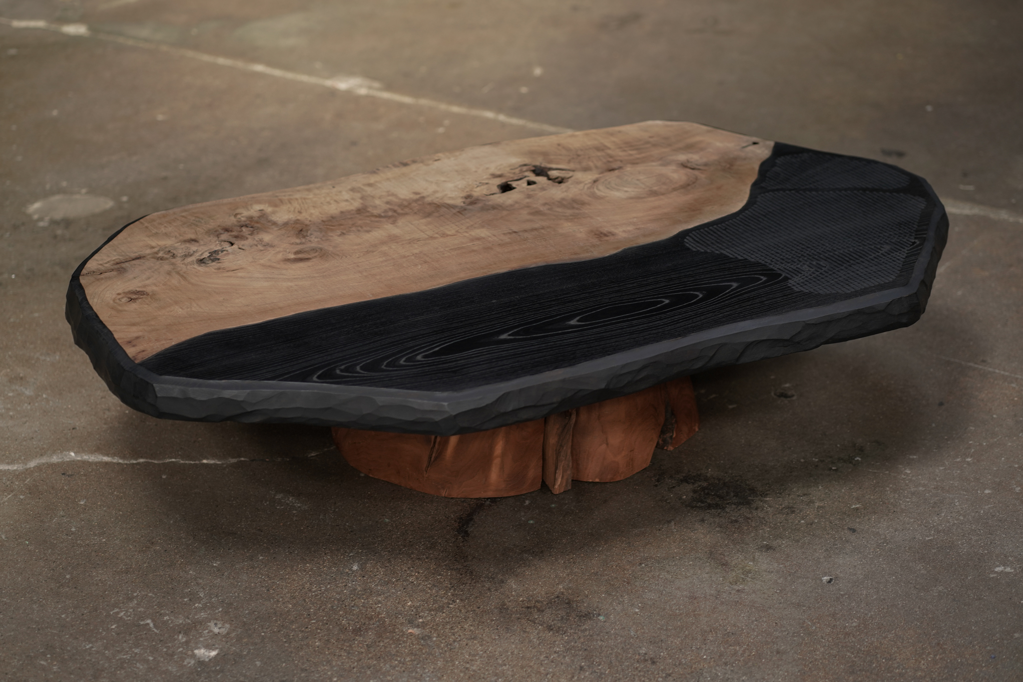 Ripple Two Tone Coffee Table