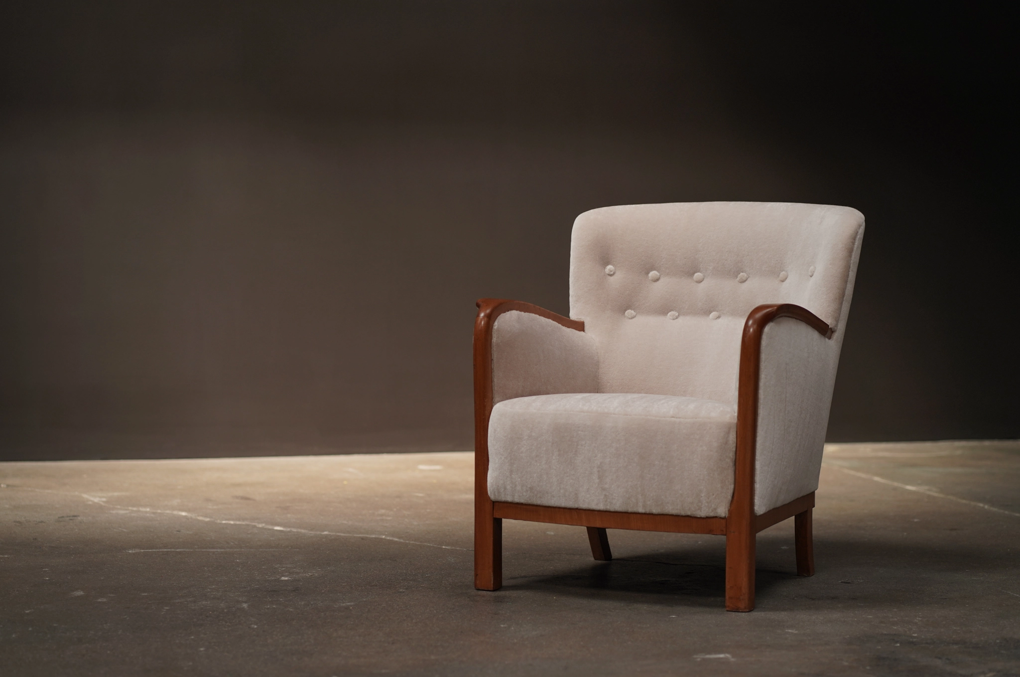 Cabinetmaker Chair, Mohair